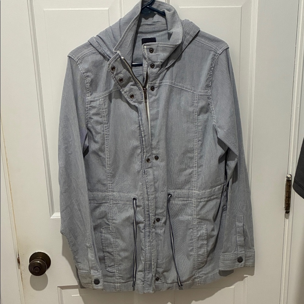 GAP Women's Gray Hooded Jacket